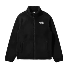 (90) THE NORTH FACE ザノースフェイス コンフィ アルファ フリース ジップアップ ブラックのサムネイル