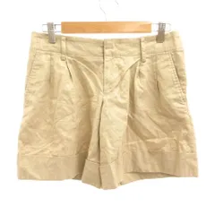 5351プールオム 5351 POUR LES HOMMES ショートパンツ ロールアップ ラメ リネン混 2 ベージュ ゴールドカラー /JS ■ECF007のサムネイル