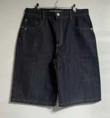 5ive Jungle & Co アメリカン ヴィンテージ セルビッジ 生デニム バミューダパンツ デニム 36のサムネイル