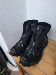 305 SALOMON サロモン スノウクロス 防寒 ブーツ ブラックのサムネイル
