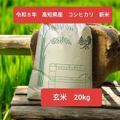 新米 R8高知県産コシヒカリ玄米5kg 農家直送 - メルカリ