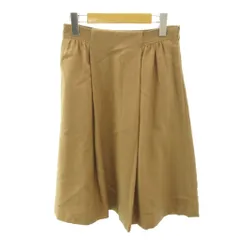 アーペーセー A.P.C. 近年 フレア スカート ウール ひざ丈 34 ベージュ 0507のサムネイル