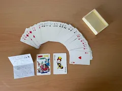 昭和レトロ 任天堂 ディズニートランプ ミッキー＆ドナルド＆グーフィーのサムネイル