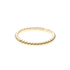 ヴァン・クリーフ＆アーペル(Van Cleef & Arpels) ペルレスモールリング K18ピンクゴールド(K18PG) ファッション 無し バンドリング ピンクゴールド(PG)のサムネイル
