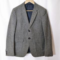 blazer's bank.com リネン混 グレンチェック ジャケット XL - メルカリ