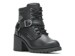 ハーレーダビッドソン レディース シューズ ブーツ・レインブーツ HarleyDavidson Howell Bootie Black ブラックのサムネイル