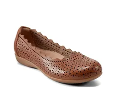 アース レディース シューズ パンプス Earth Bria Flat Dark Brown ブラウンのサムネイル