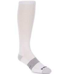ボンバス メンズ アンダーウェア 靴下 Bombas OverTheCalf Solid Compression Socks White ホワイト