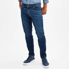 ソノマ メンズ ボトムス デニムパンツ ジーンズ Mensonoma Goods For Life Athletic Fit Jeans Dark Wash Khaki Tint カーキのサムネイル