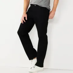 ソノマ メンズ ボトムス デニムパンツ Mensonoma Goods For Life StraightFit Flexwear Jean Black ブラックのサムネイル