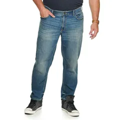 ソノマ メンズ ボトムス デニムパンツ トール ジーンズ Big Tall Sonoma Goods For Life StraightLeg Flexwear Jeans Medium Washのサムネイル