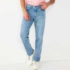 ソノマ メンズ ボトムス デニムパンツ ジーンズ Mensonoma Goods For Lifeveryday Regular Straight Fit Jeans Light Stone ストーンのサムネイル