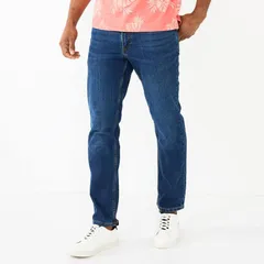 ソノマ メンズ ボトムス デニムパンツ ジーンズ Mensonoma Goods For Lifeveryday Regular Straight Fit Jeans Dark Stone ストーンのサムネイル