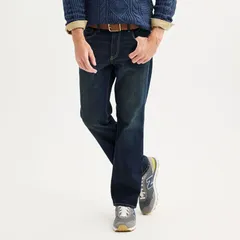 ソノマ メンズ ボトムス デニムパンツ ブーツカット ブーツ ジーンズ Mensonoma Goods For Life Bootcut Jeans Dark Brown Tint ブラウンのサムネイル