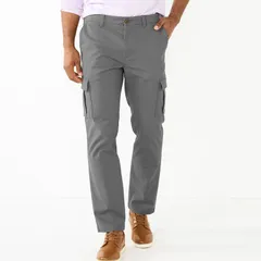 ソノマ メンズ ボトムス カジュアルパンツ カーゴパンツ Mensonoma Goods For Life StraightFit Flexwear Cargo Pants Rock Wallのサムネイル