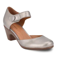 イージースピリット レディース シューズ パンプス ヒール Easy Spirit Clarice Womens Heels Pewter ピューターのサムネイル