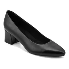 イージースピリット レディース シューズ パンプス ヒール Easy Spirit Nicole Womens Block Heel Pumps Black ブラックのサムネイル