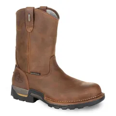 ジョージアブーツ メンズ シューズ ブーツ・レインブーツ Georgia Boots Eagle One Mens Waterproof Work Boots Brown ブラウンのサムネイル