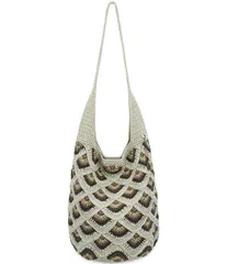 ザサック レディース バッグ The Sak Mermaid Crochet Hobo Bag Naturalのサムネイル