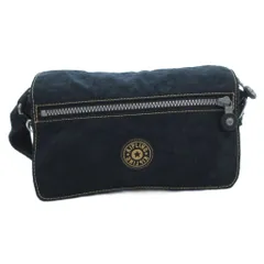 キプリング KIPLING ショルダーバッグ 斜め掛け ロゴ フラップ 紺 ネイビー /FFのサムネイル
