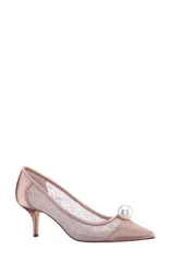 ニナ レディース シューズ ヒール キャップ Nina Bence Pointed Cap Toe Pump Honeyのサムネイル