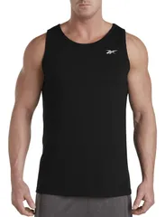 リーボック メンズ トップス シャツ ジャージー Reebok Performance Jersey Tech Tank Top Black ブラックのサムネイル