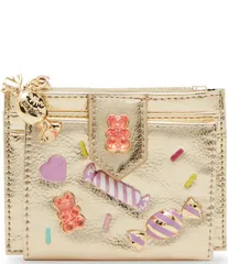 ベッツィジョンソン レディース アクセサリー 財布 トール Betsey Johnson Metallic Candy Bifold Wallet Gold ゴールドのサムネイル