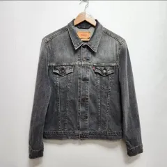 リーバイス 70590 ブラックデニム トラッカー ジャケット L サイズのサムネイル
