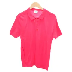 ルトロワ Letroyes ポロシャツ ニット 半袖 無地 L ピンク /JSのサムネイル
