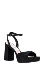 ニナ レディース シューズ パンプス サンダル Nina Stacie Sandal Black ブラックのサムネイル
