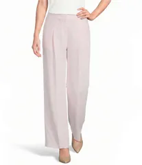 ヒューゴボス レディース ボトムス カジュアルパンツ ワイドレッグ BOSS By Hugo Boss Tiana Flat Front Wide Leg Pants Light Pastel Pinのサムネイル