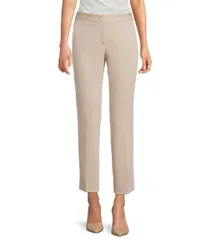 ヒューゴボス レディース ボトムス カジュアルパンツ ストレート BOSS By Hugo Boss Mid Rise Slim Straight Leg Suiting Pants Open Misのサムネイル
