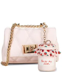 アルド レディース バッグ ALDO Miaberryy Small Turn Lock Jam Bag Charm Crossbody Bag Light Pink ピンクのサムネイル