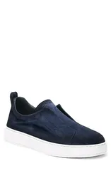 サントーニ メンズ シューズ スニーカー レース Santoni Victory LacelesslipOn Sneaker Men BLUE ブルーのサムネイル