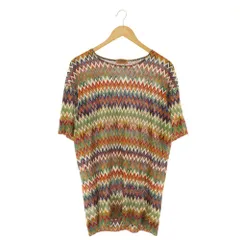 ミッソーニ MISSONI カットソー 半袖 ジグザグ柄 44 マルチカラー /DOのサムネイル