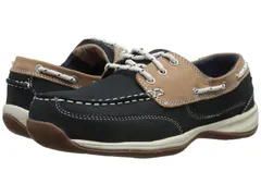 ロックポート レディース シューズ Rockport Worksailing Club Navy BlueTan ネイビーのサムネイル