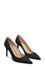 スチュアート ワイツマン レディース シューズ パンプス Stuart Weitzman Stuart Power 85 Pump BLACK SUEDE ブラックのサムネイル