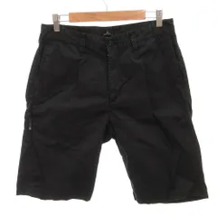 デニムバイヴァンキッシュ&フラグメント DENIM BY VANQUISH&FRAGMENT cotton chino shorts ショートパンツ ショーツ ハーフ ロゴ刺繍 30 黒 ブラック /FFのサムネイル