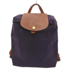 ロンシャン LONGCHAMP リュックサック デイパック バッグ ミニ 折りたたみ ナイロン 紫 パープル 1699089645 /JSのサムネイル