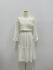 エンブロイダリー 刺繍 レースワンピースのサムネイル