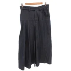 ヨウジヤマモト YOHJI YAMAMOTO FEMME ワイドパンツ デニム ジーンズ 変形 1 インディゴ /FFのサムネイル