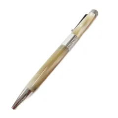 ロメオ ROMEO No.3 タグ付き ボールペン 筆記具 文房具 ツイスト式 マーブル イタリアンベージュ /MGのサムネイル