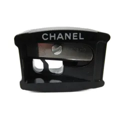 シャネル CHANEL 鉛筆削り ペンシルシャープナー 文房具 ロゴ 黒 ブラック ■GY99のサムネイル