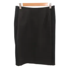 バレンシアガ BALENCIAGA タイトスカート ひざ丈 36 黒 ブラック /JS ■IBO100のサムネイル