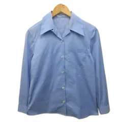 プラダ PRADA 2015 オープンカラーシャツ 開襟シャツ 長袖 コットン 38 水色 P450A S152 F62 ■IBO100のサムネイル