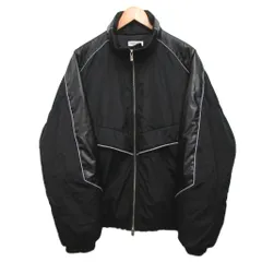 メゾンスペシャル MAISON SPECIAL Different Material Combination Prime-Over Truck Puffer Jacket 異素材切替中綿トラックジャケット ブルゾン 2 黒 ブラック 11232211304のサムネイル