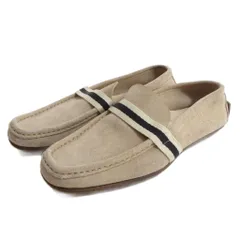 グッチ GUCCI ローファー ドライビングシューズ  35 1/2 ラウンドトゥ スエード ベージュ/HW IBO94のサムネイル