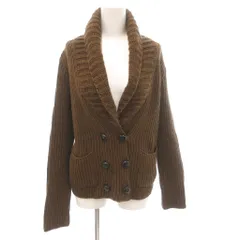 イザベル マラン エトワール ISABEL MARANT ETOILE カーディガン ニット ショールカラー ダブル くるみボタン 0 茶 ブラウン /FFのサムネイル