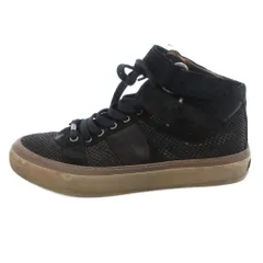 ジミーチュウ JIMMY CHOO ハイカットスニーカー シューズ レースアップ ベルクロ 黒 ブラック /FF IBO100のサムネイル