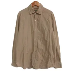 ナイジェルケーボン NIGEL CABOURN ブリティッシュオフィサーズシャツ コットン 50 長袖 ベージュのサムネイル